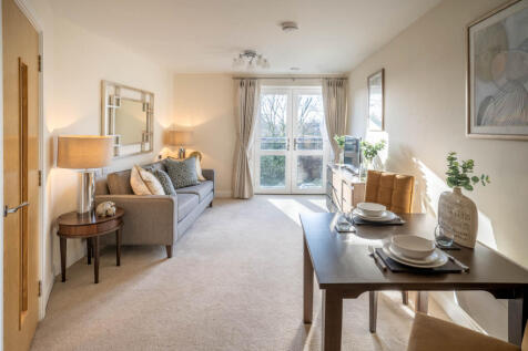 Beautiful living area with Juliet balcony